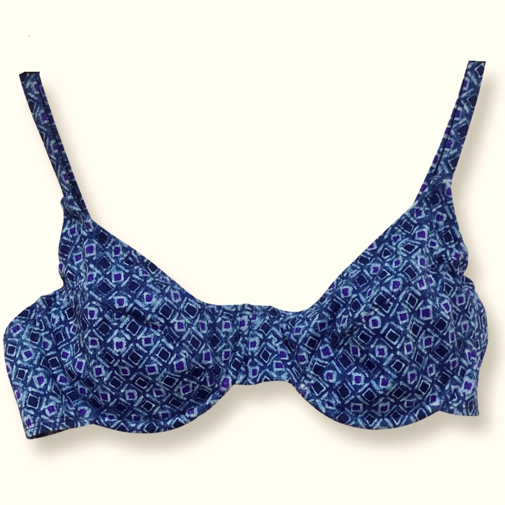 Underwire Swim Bra Top - Multi, 12